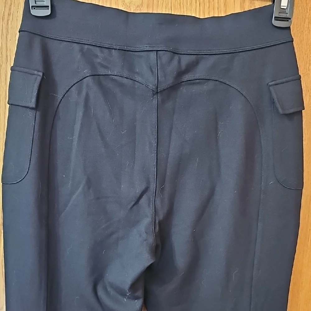 HALARA Black Flare Women's Pants, Tall - Picture 6 of 6
